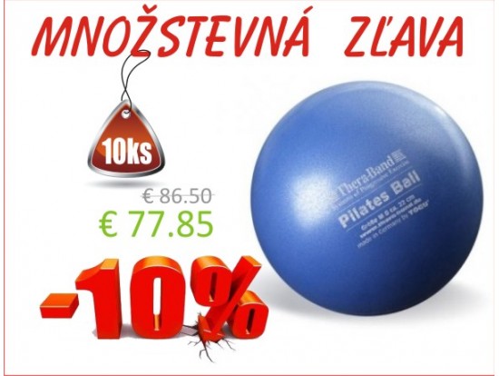 THERA-BAND OVERBALL / PILATES BALL 22 cm, modrá - 10ks